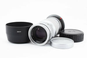 【外観美品】 Leica ライカ Elmar エルマー 90mm 9cm F4 Lマウント レンズ 動作確認済み #1571