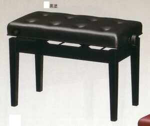 新高低椅子（ワイド65タイプ）黒塗　