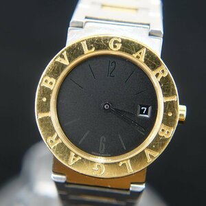 1125T【本物保証】 BVLGARI ブルガリブルガリ BB26SGD レディース クォーツ SS×YG