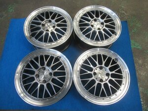 LEGSAS 16インチ アルミホイール 16X6J +45 PCD100 4H 4穴 中古