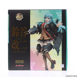 【中古】[FIG]GOODSMILE ONLINE SHOP限定 ワンホビセレクション 鈴谷改二(すずやかいに) 艦隊これくしょん -艦これ- 1/8 完成品 フィギュア