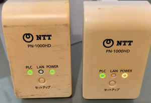 PLCアダプタ　NTT PN-1000HD 中古