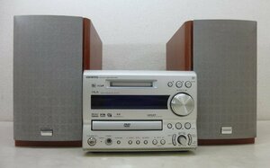 10540●ONKYO オンキョー システムミニコンポ FR-X7DV D-SX7A 2004年製●