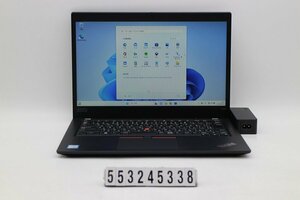 【ジャンク品】Lenovo ThinkPad X390 Core i5 8265U 1.6GHz/8GB/256GB(SSD)/13.3W/FWXGA(1366x768)/Win11 液晶表示不良 【553245338】
