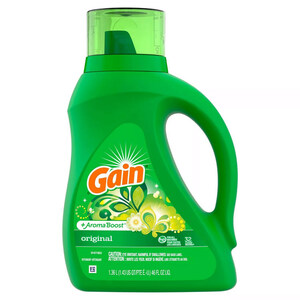 洗濯洗剤 液体 ゲイン オリジナル 32回分 1.36L 46oz Gain P&G 洗濯用洗剤 輸入洗剤 アメリカ製 アメリカ雑