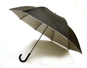 同梱可能 日傘 晴雨兼用傘 男女お使いいただける ジャンプ傘 グラスファイバー ブラック＃672ｘ３本セット/卸