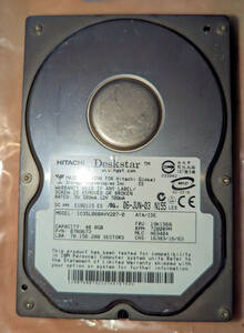 HITACHI IC35L060AVV207-0,7200rpm,40GB,IDE 