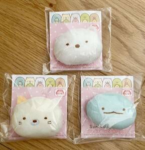 新品未開封☆すみっコぐらし☆フェイスヘアゴム☆しろくま☆ねこ☆とかげ☆3個セット