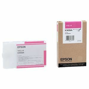 【新品】(まとめ) エプソン EPSON PX-P／K3インクカートリッジ マゼンタ 110ml ICM36A 1個 【×10セット】