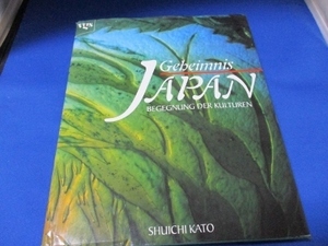 ドイツ語洋書☆ミステリージャパン・文化の会合☆Geheimnis Japan. Begegnung der Kulturen ハードカバー 1995/5/1 Shuichi Kato (著)