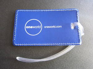 ワンワールド■oneworld■ラゲッジタグ■バゲッジタグ■ネームタグ■名札■未使用