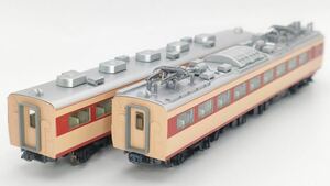 【バラ2両、動力なし、HG】TOMIX 国鉄485系特急電車 モハ484,モハ485（AU13搭載）