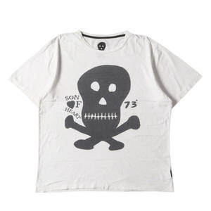 Paul Smith ポールスミス Tシャツ サイズ:XL カラーネップ グラフィック クルーネック 半袖Tシャツ ホワイト マルチカラー カジュアル