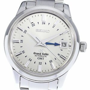 訳あり セイコー SEIKO SBGM023/9S66-00A0 グランドセイコー GMT デイト 自動巻き メンズ 箱付き_748865