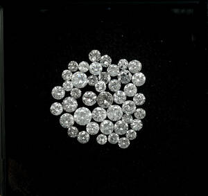 ★おまとめ天然ダイヤモンド 最高級 2.171ct ラージメレ 1.8mmUP ルース 宝石 ジュエリー jewelry