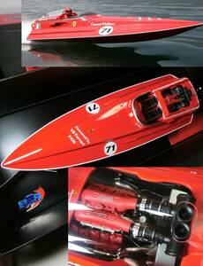★★ 絶版・フェラーリF430 V8 エンジン搭載！！フェラーリパワーボート ★★