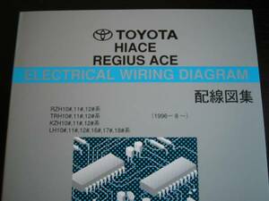 絶版品/最安値★100系ハイエース配線図集【1996/8-2004/8】