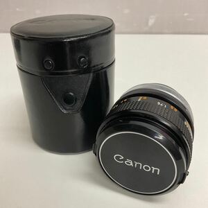営YY63-60Y Canon キャノン LENS FD レンズ FD 50mm 1:1.4 S.S.C. カメラ レンズ 専用ケースあり