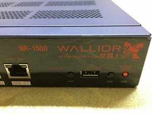 ■WALLIOR(壁闘士)　NR-1500 ［YAMAHA RTX-1200 OEM］VPNルーター【C0915W4-1F-8】