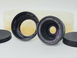 【B並品】RAYNOX レイノックス レンズ 2個セット テレフォト レンズ 1.5X ワイドアングルレンズ 0.65X デジタルカメラ