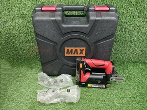 中古 MAX マックス 14.4/18V 肩巾10mm 充電式 タッカ 本体のみ TG-ZB2 【2】