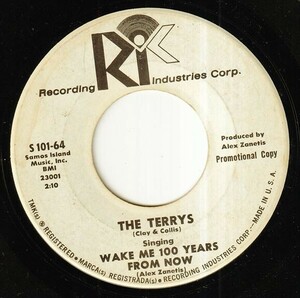 The Terrys - Wake Me 100 Years From Now / Never Never Land (A) RP-P388