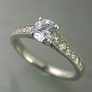 婚約指輪 安い ダイヤモンド リング プラチナ 0.6カラット 鑑定書付 0.614ct Dカラー SI1クラス 3EXカット H&C CGL 通販