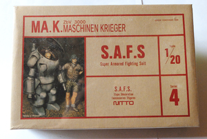 【送料込み】【未開封】MAK 4 SAFS　マシーネンクリーガー