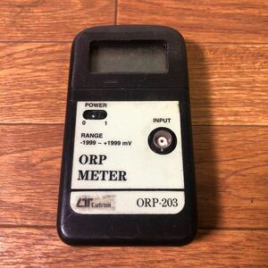 佐藤商事 ORP METER ORP-203本体のみ 酸化還元電位計