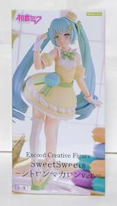 【即決】初音ミク Exc∞d Creative Figure SweetSweets シトロンマカロンver. フィギュア ボーカロイド