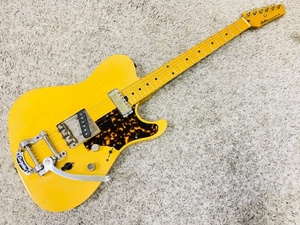 【激レア】Asher Guitars Model 2019 T Deluxe Gold Foil Vintage Series Satain Relic Butterscotch【メンテナンス済♪】