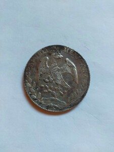 メキシコ銀貨　1887　 貿易銀　ヨーロッパコイン 　世界の銀貨　直径約 38.5mm 　重さ約27g 　未使用に近い 　外国貨幣