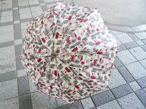ルルギネス 《LULU GUINNESS》　女性用雨傘（ロンドン）