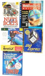 新古品　Windows 95 用英語ソフト各種　/ Old Windows 3.1/95/NT English software
