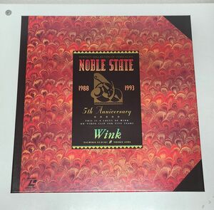 音楽LD / WINK　NOBLE STATE / LD BOX 1枚組 / PSLR-9101【M030】