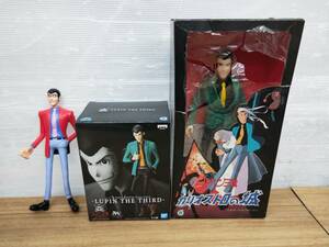 送料無料S75108 ルパン三世3点セット　LUPIN THE THIRD　カリオストロの城　フィギュアまとめ品 箱なし　箱劣化　未開封