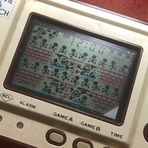 【反射板・偏光板交換済み】任天堂 Nintendo ゲーム&ウォッチ GAME&WATCH ゲームウォッチ　マンホール MANHOLE MH-05