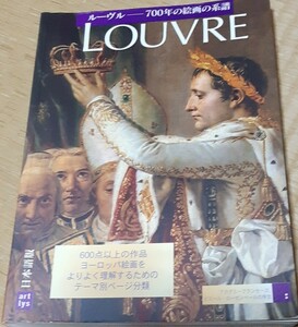 LOUVRE ルーヴル 700年の絵画の系譜 日本語版 600点以上作品　ルーブル美術館　現地販売