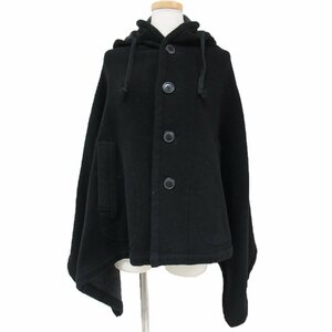 COMME des GARCONS COMME des GARCONS コムデギャルソン コムデギャルソン アウター ポンチョ マント フード付き ダブルフェイス