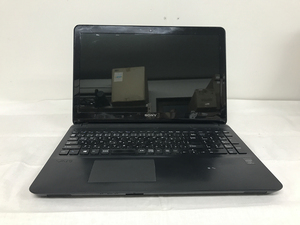 中古■15.5型 VAIO SVF1532SEJ [i3-4005U/8G/HDD:500G/Sマルチ/カメラ/SD/Win10]★AC付★送料無料