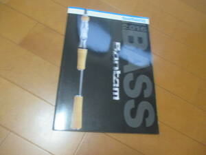 庫21099カタログ◆シマノ◆ＢＡＳＳ◆2016発行◆96+55ページ