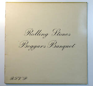 極美盤! UK Original 初回 DECCA SKL 4955 Beggars Banquet / The Rolling Stones MAT: 2K/1K