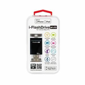 Photofast i-FlashDrive EVO for iOS＆Mac/PC Apple社認定 LightningUSBメモリー 16GB IF