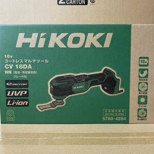 【送料込み！新型！】HiKOKI 18Vコードレスマルチツール CV18DA (NN) 本体のみ(バッテリー・充電器別売)