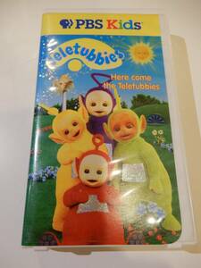 VHSビデオ】「Here Come the Teletubbies」 テレタビーズ、イギリス、子供向け、可愛い