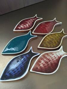 ARABIA 陶板　フィンランド　アラビア　北欧アンティーク　オブジェ　壁掛け 魚陶板　グンバルオリン　G.ORIN　飾り