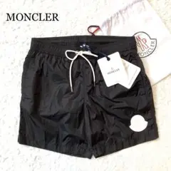 【タグ付き☆新品未使用】MONCLER 水着 ショートパンツ 黒 2023 M