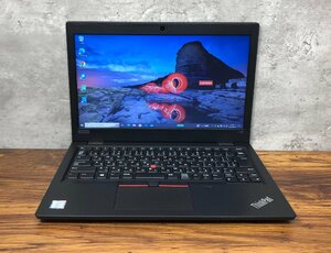 1円～ ●ジャンク LENOVO THINK PAD L390 / Core i3 8145U (2.10GHz) / メモリ 8GB / NVMe SSD 128GB / 13.3型 HD (1366×768) / Win10 Pro