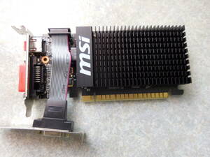 グラフィックボード グラボ MSI GT 710 2GD3H LP GeForce GT710 2GB DDR3 ロープロファイル対応品 未使用品