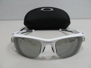 1円 　OAKLEY 　オークリー　サングラス　FAST JACKET　 OO9162-09 　ホワイト